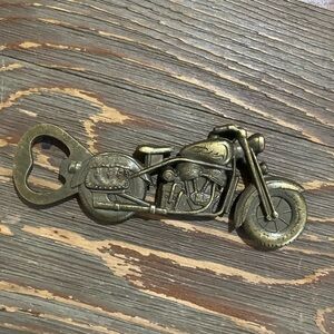 Vintage Motorcycle Bottle Opener